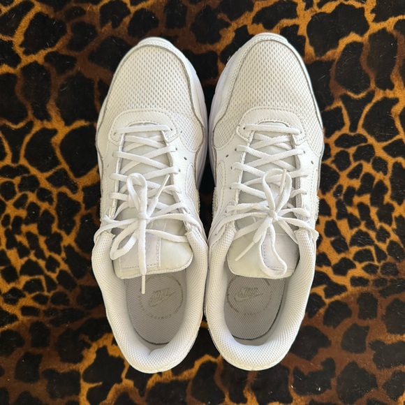 Nike Air Max SC Triple White with Rhinestone Accents - Picture 6 of 11